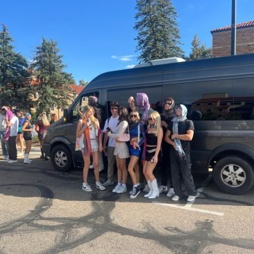 Luxury party SUV for group events and celebrations